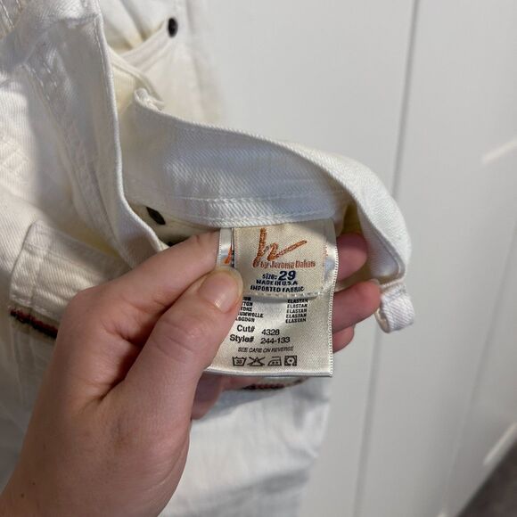 Citizen's of Humanity Low Rise Wide Leg Y2K Cade Cod Pocket Embroidered 29 - Picture 5 of 12